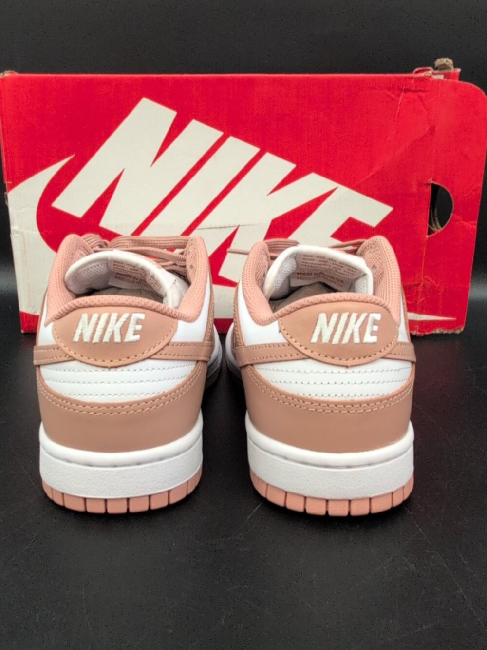 Nike Dunk Low Women's Sneakers Rose Whisper DD1503-118 Size 10 - Picture 8 of 16